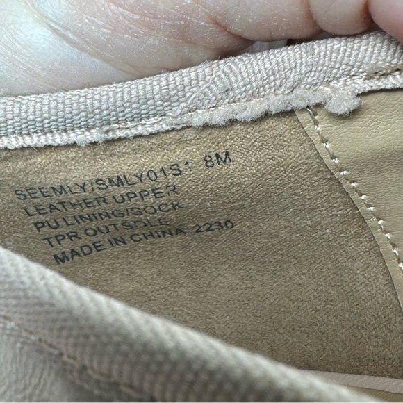 Steve Madden Seemly Ballet Flat - Tan leather - Picture 12 of 16